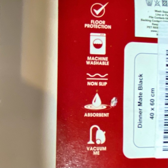 Absorbent Dog Food Mate - Navy Blue & Beige - New with Tag - Picture 6 of 7